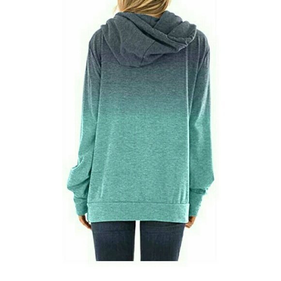 Ombre hoodie/sweatshirt - Picture 2 of 2